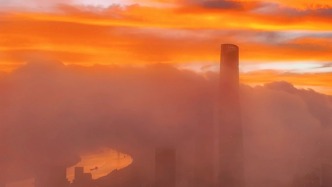 美翻了！上海火烧云图鉴出炉