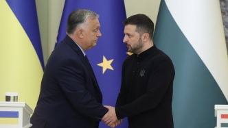 匈牙利总理访乌谈和平： 我建议至少先临时停火，但泽连斯基不满意