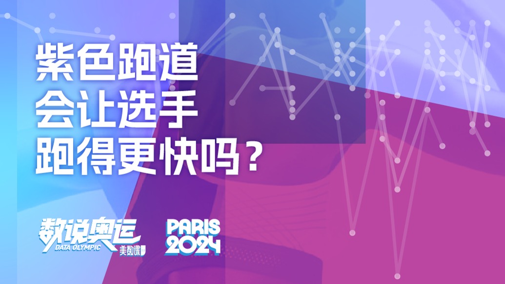 奥运男子百米首轮成绩再突破，紫色跑道能让人跑更快？